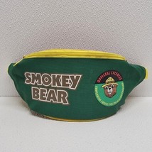 Vintage Smokey Bear Fanny Pack Waist Bag Green Burgundy Yellow - £40.48 GBP