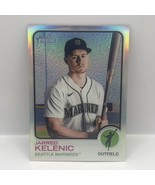 2022 Topps Heritage Baseball Jarred Kelenic #96 Chrome /673 Seattle Mari... - £3.90 GBP