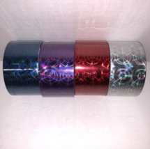 New Prism Holographic Duct Tape 1.89 inch by 5 yards Silver Red Purple B... - £6.26 GBP