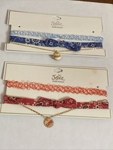 Girls Teens Colorful Chocker Necklaces ~ Adjustable Length ~ Lobster Cla... - $4.49