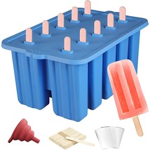 Silicone Popsicles Molds,Bpa Free Popcylce Molds,Food Grade Reusable Pop... - £24.31 GBP