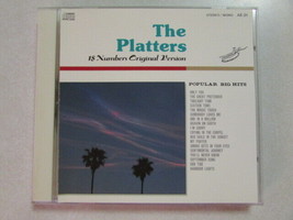 The Platters Popular Big Hits STEREO/MONO 1992 Japan Cd AE-21 Eyebic Inc Vg+ Oop - £17.90 GBP