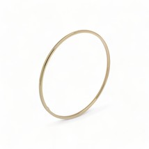 Slip on 2mm Square Bangle Bracelet/Custom Gold Bangle/14K Gold Bangle - £403.61 GBP+