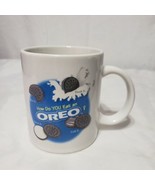 NABISCO OREO COOKIE COFFEE CUP MUG &quot;HOW DO YOU EAT AN OREO&quot; - $9.85