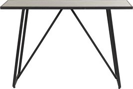 Deco 79 Rustic Metal Console Table, Black - £60.83 GBP