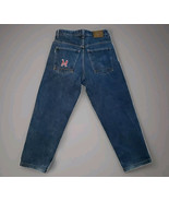 MOC Vintage Baggy Jeans Mens 36 x 31 80s Hip Hop Skater Embroidered Blue... - €37,87 EUR