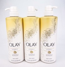 Olay Cleansing And Revitalizing Body Wash With Vitamin C B3 17.9 fl.oz Lot of 3 - £30.92 GBP
