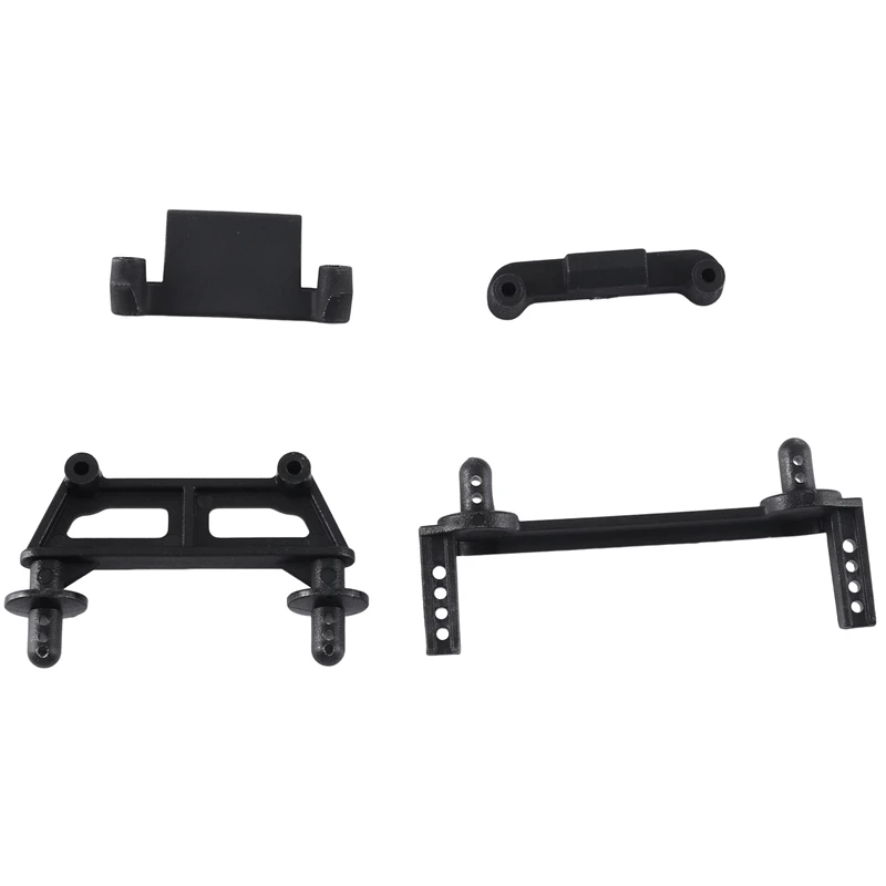Front And Rear Shell Column Body Post Mount 16280 16281 Black For MJX Hyper Go - £9.25 GBP