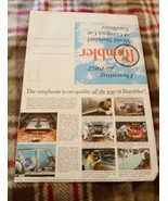 1962 Rambler Sales Brochure Fold Out Full Lineup Dealer - $13.08 CAD
