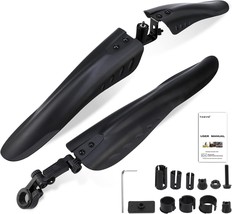 Bike Mudguard Set For 24/26/27.5 Inch, 3 Parts-Universal Full Cover Thicken - £31.96 GBP