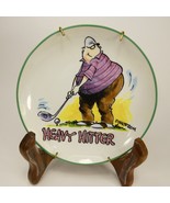 Finkstrom Character The Centrum Golf Plate HEAVY HITTER /w hanger FGJX4 - £7.25 GBP