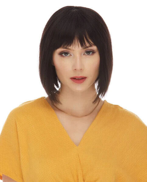Primary image for ELEGANTE COLLECTION BRAZILIAN REMY 100% HUMAN HAIR WIG 'H CASSANDRA'  SHORT  BOB