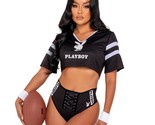 Playboy Football Player Costume Set Jersey Crop Top Shorts Sweatbands PB140 - $67.99