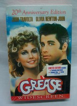 20th Anniversary Edition Grease Vhs Video Tape Including Script &amp; Cd New - £13.04 GBP