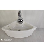 280*280*180mm White Acrylic Triangular Sink GR-Y014 Boat Caravan RV Camper - $213.79 CAD+