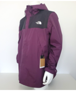 THE NORTH FACE MEN&#39;S ANTORA DRYVENT JACKET Purple/TNF Black size  XXL - $106.64 CAD