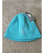 Spyder Kids Unisex Beanie Hat Toboggan Size One Size Ballistic Blue - $26.62 CAD