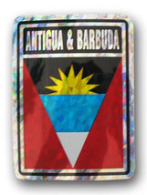 Antigua and Barbuda Reflective Decal - £2.11 GBP