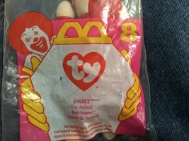 McDonald&#39;s Happy Meal TY Beanie SNORT *NEW* a1 - $7.99