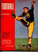 Street &amp; Smith&#39;s Football Pictorial Yearbook 1945-football history-NCAA-NFL-VG - $200.06