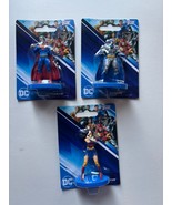 NEW DC Justice League Superman, Batman, Wonder Woman 3&#39;&#39; Figurines - $25.20 CAD