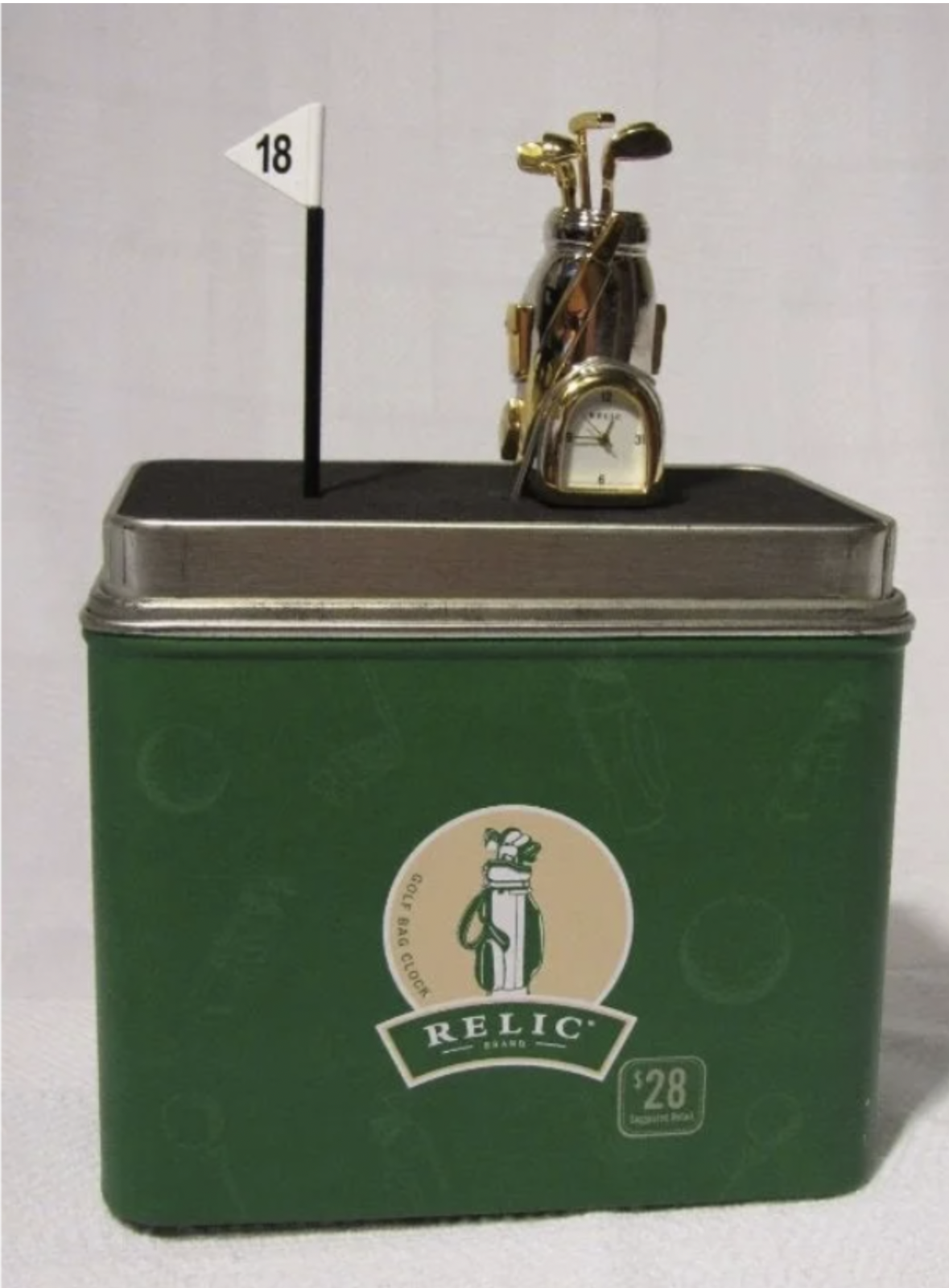 Relic Golf Bag Clock - $25.99