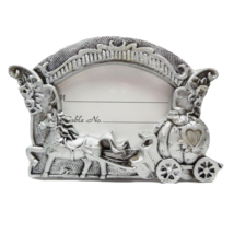 Wedding Place Card Holder (27 pieces) Horse Pumpkin Carriage Silver Phot... - $35.00