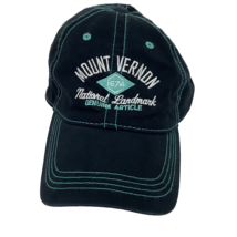 Mount Vernon Natural Landmark Blue 6 Panel Adjustable Baseball Ball Hat - $15.88
