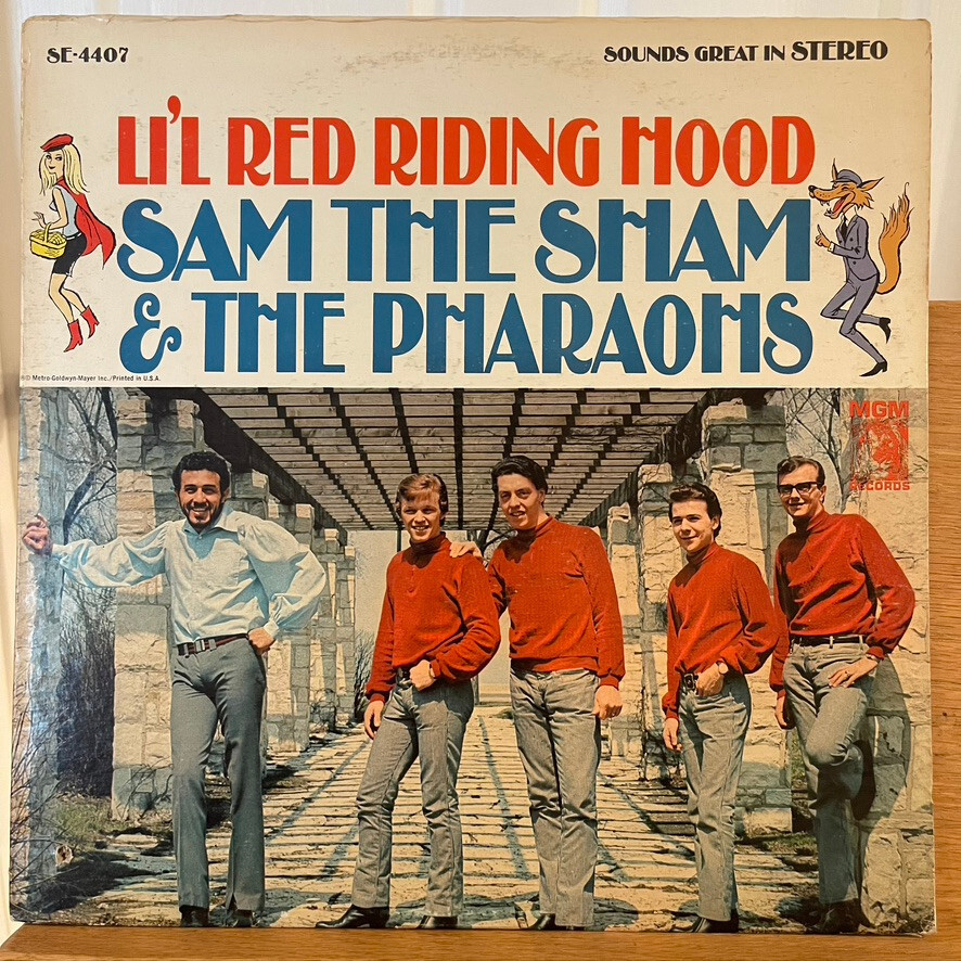 Sam the Sham & the Pharaohs Lil Red Riding Hood Vinyl LP MGM SE-4407 Hanky Panky Item image 2