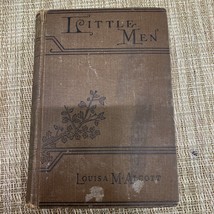 Little Men, by Louisa M. Alcott - 1889 - 1st Ed 1920 Printing Antique HC Book - £23.48 GBP