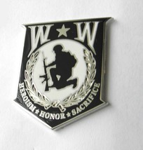 Wounded Warrior Freedom Isnt Free Heroism Honor Sacrifice Lapel Pin Badge 1.5 In - £5.10 GBP