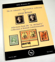 HR Harmer Stamp Auction Catalog 2007 Great Britain St Michael&#39;s Collection - £7.34 GBP