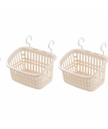 2Pcs Plastic Hanging Shower Caddy Bathroom Storage Basket - €76,84 EUR