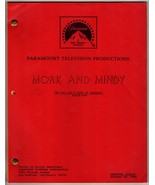 *MORK AND MINDY-MY DAD CAN&#39;T BEAT UP ANYBODY Original Shooting Script 10... - $2,379.93 MXN