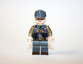 YY Minifigure Building Custom German Camo Parka in Cap WW2 Army - £5.73 GBP