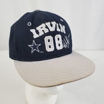 Vintage Michael Irvin #88 Dallas Cowboys Snapback Hat Cap 90&#39;s Team NFL by AJD - £28.31 GBP