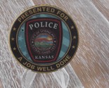 Spring Hill Police Department Kansas Chiefs Ceramic Challenge Coin #C386 - $24.74
