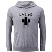 Lifeguard Devotion Print Sweatshirt Mens Womens Hoodies Graphic Hoody Hooded Top - £20.61 GBP