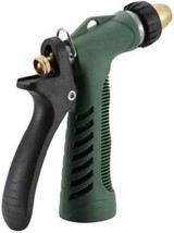 GroundWork GN-1720 Pistol Spray Nozzle 3 Pattern Adjustable Tip Aluminum - £18.44 GBP