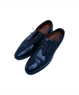 Allen Edmonds Black MacNeil 9117 Wingtip Dress Shoes Size 11 2A - $588.33 MXN