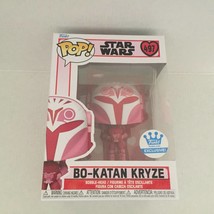 NEW Star Wars Exclusive Bo-Katan Kryze Pink Funko Pop Figure #497 - £23.48 GBP