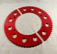 65T #35 Chain SPLIT SPROCKET Gear Go Kart Racing Mini Bike Drift Trike C... - £15.09 GBP