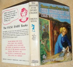 Nancy Drew 13 The Mystery of the Ivory Charm 1953B-40 hcdj - £27.93 GBP