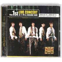 TVXQ - The 1st Live Concert Rising Sun CD Album K-Pop 2006 Tohoshinki - £15.46 GBP