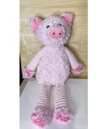 Walmart Curly Pink Pig Plush Stuffed Toy Ribbed Floppy 17 Inch 2021 - £18.98 GBP