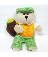 Starbucks Bearista Bear Plush Autumn Fall Golf 2006 50th Edition Green P... - $308.90 MXN