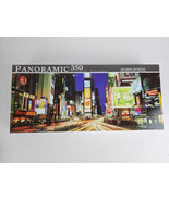 NEW YORK TIMES SQUARE CITY LIGHTS PANORAMIC 350 PIECE PUZZLE GETTY IMAGE... - £16.98 GBP