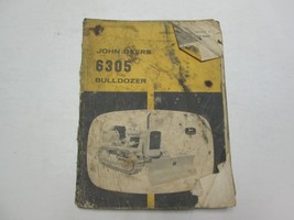 John Deere 6305 Bulldozer Operatori Manuale Danneggiato Macchiato Fabbri... - $192.44 MXN