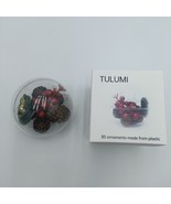 TULUMI 3D ornaments made from plastic Clear Plastic Ball Ornaments for D... - $211.58 MXN