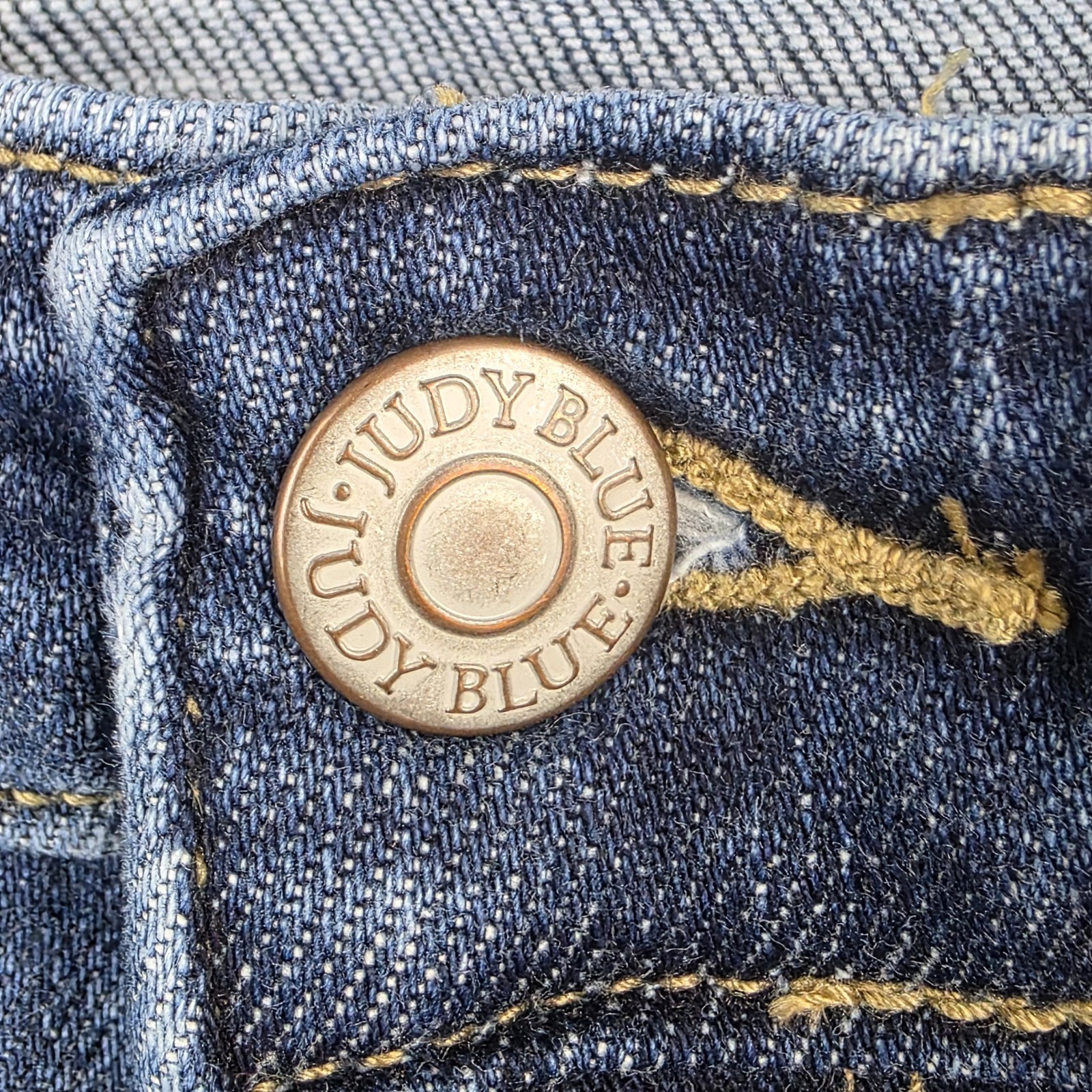 Judy Blue Jeans Womens Size 13/31 Boyfriend Fit High Rise Dark Wash Blue Denim  Item image 6